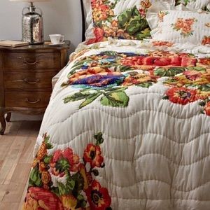 Rare! Anthropologie Esperanza Quilt Set!